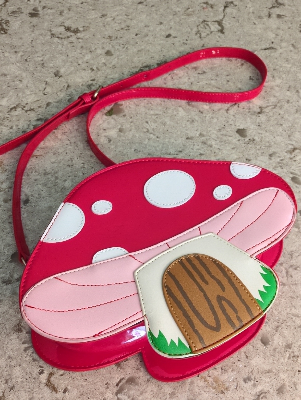 Mushroom Novelty Crossbody Purse